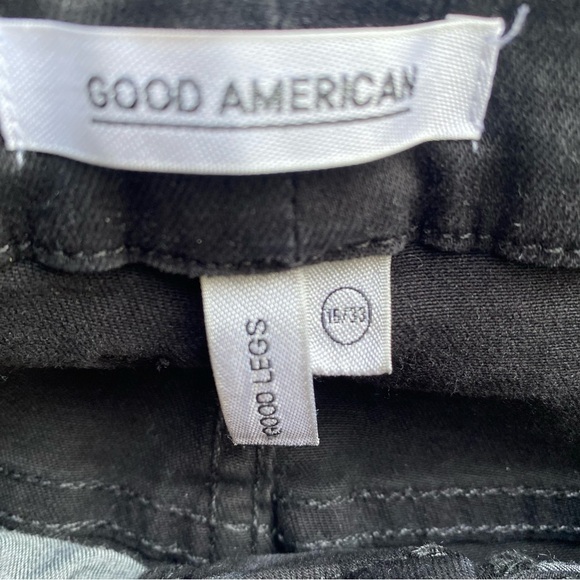 GOOD AMERICAN Good Legs Black Skinny Jeans Size 22 - Picture 2 of 4